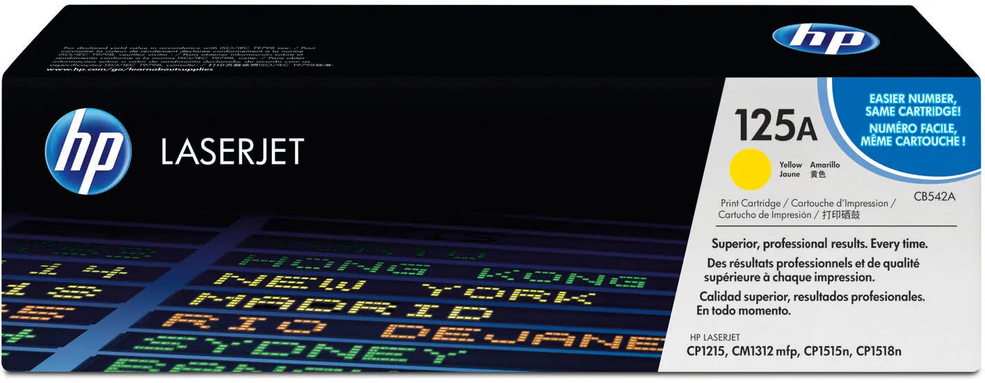 HP Toner-Modul 125A yellow CB542A Color LJ CP 1210 1400 Seiten Idealshop