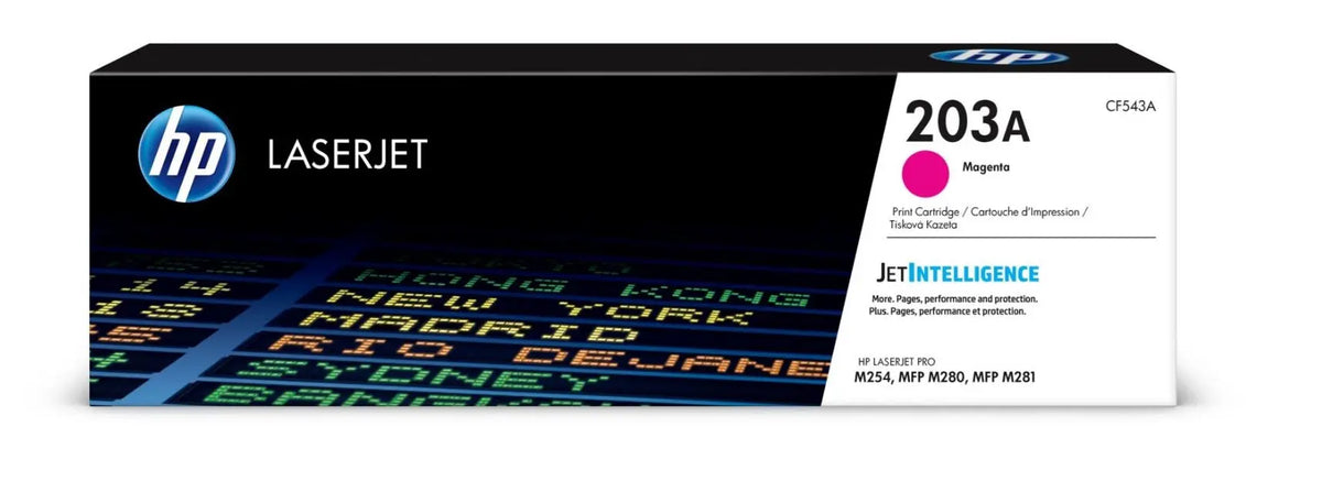 HP Toner-Modul 203A magenta CF543A CLJ Pro M254/MFP M280 1300 S. Idealshop