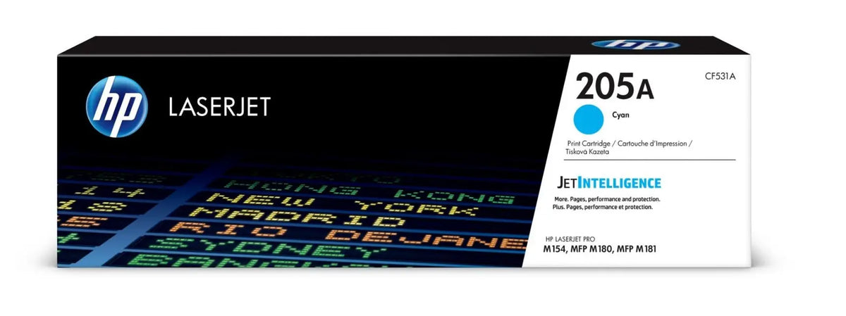 HP Toner-Modul 205A cyan CF531A CLJ Pro MFP M180/181 900 S. Idealshop