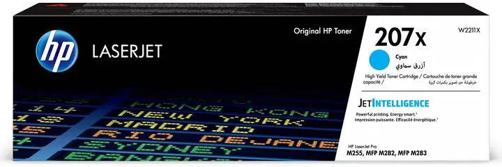HP Toner-Modul 207X cyan W2211X CLJ Pro M255/282/283 2450 S. Idealshop