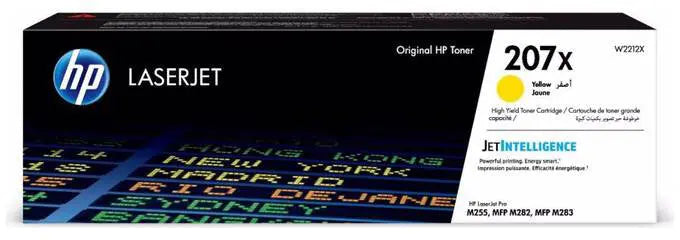 HP Toner-Modul 207X yellow W2212X CLJ Pro M255/282/283 2450 S. Idealshop