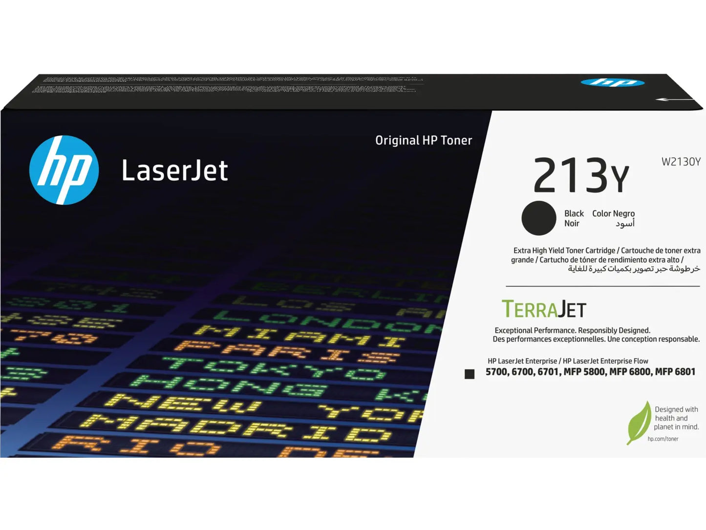HP Toner-Modul 213Y schwarz W2130Y CLJ Ent.5700/MFP5800 18'000 S. Idealshop