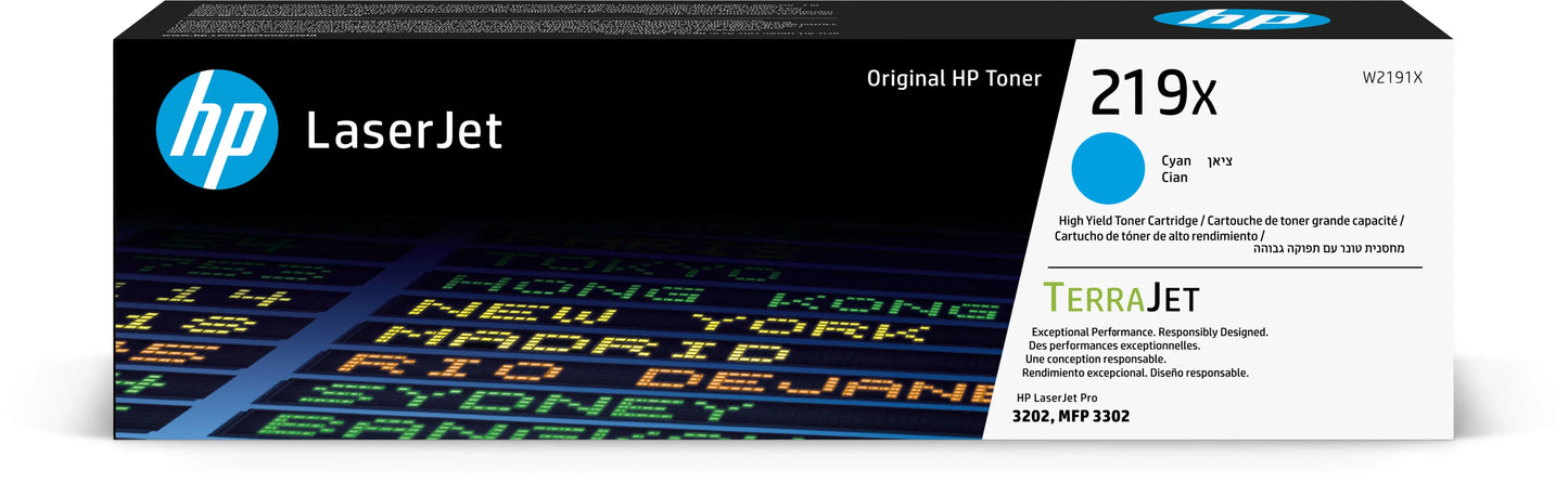 HP Toner-Modul 219X cyan Idealshop