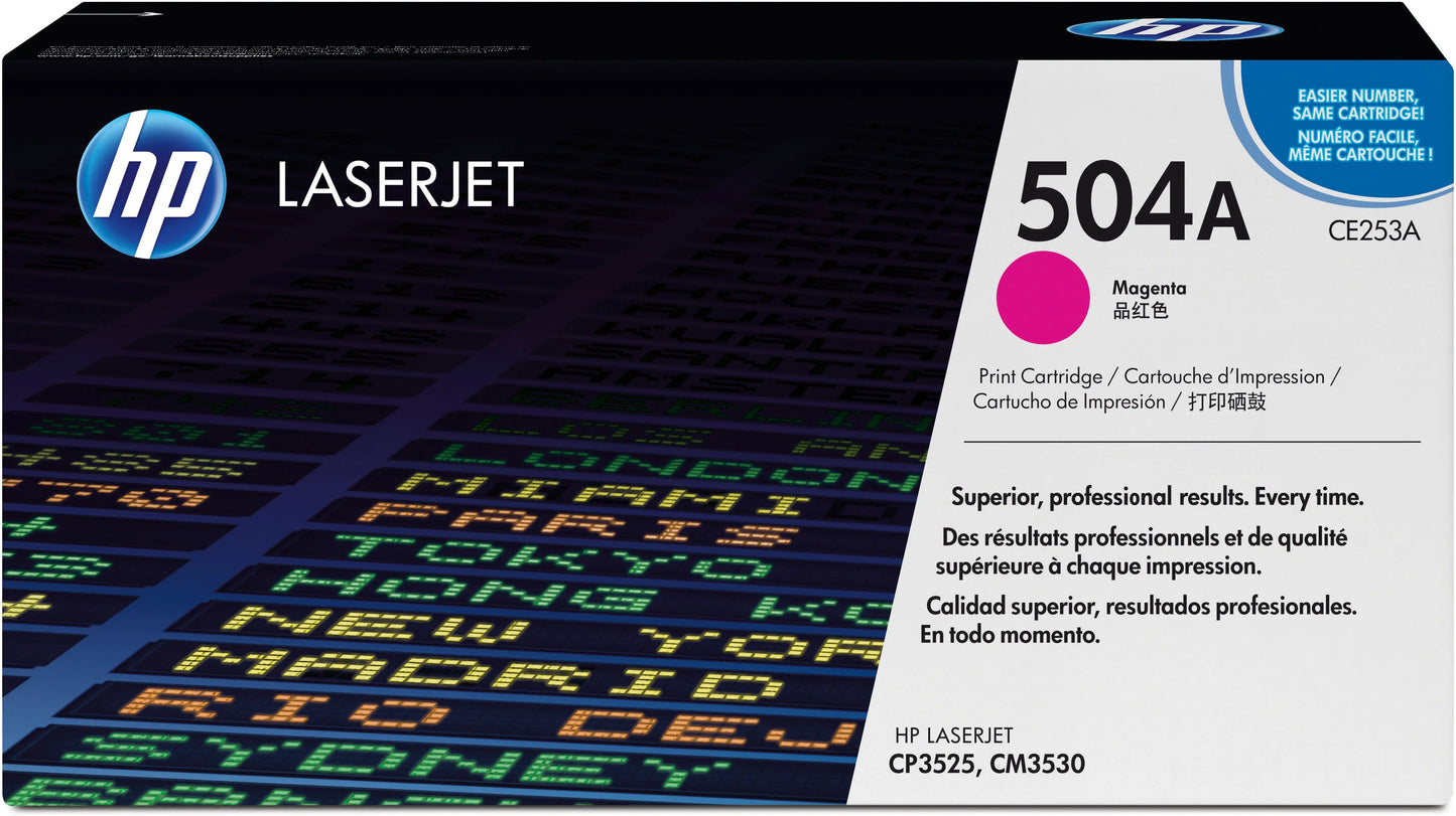 HP Toner-Modul 504A magenta Idealshop