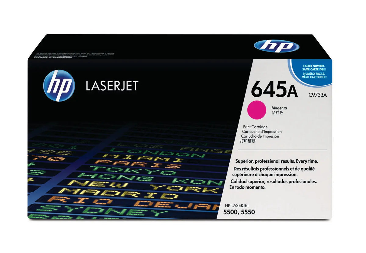 HP Toner-Modul 645A magenta C9733A Color LaserJet 5500 12'000 S. Idealshop