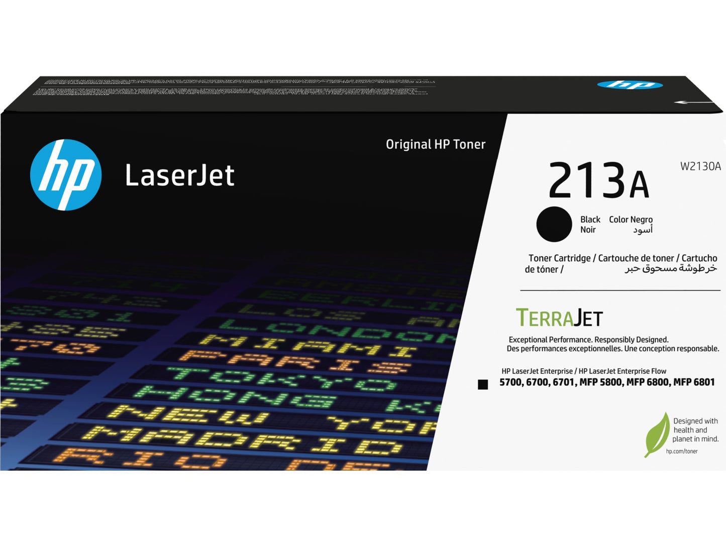 HP Toner-Modul 213A schwarz W2130A CLJ Ent. 5700/MFP5800 3500 S. Idealshop