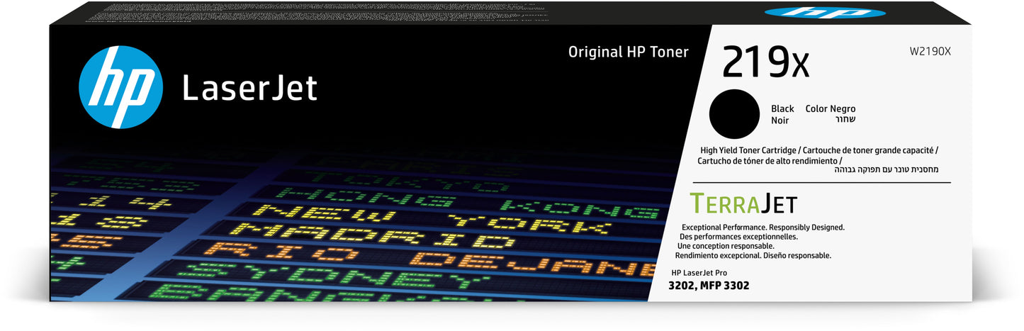 HP Toner-Modul 219X schwarz W2190X CLJ Pro 3202/MFP 3302 3200 S. Idealshop