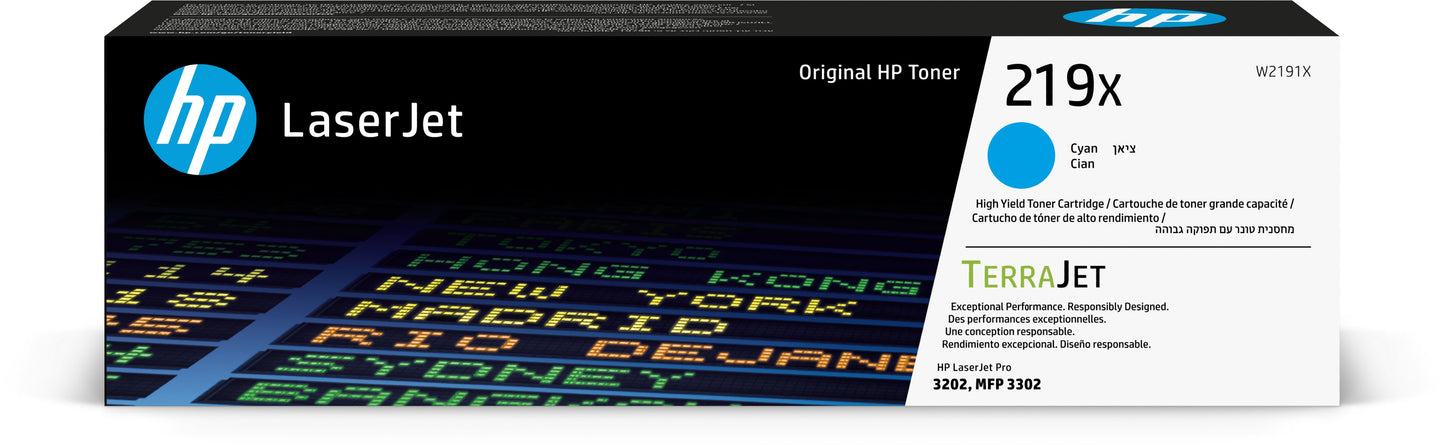 HP Toner-Modul 219X cyan Idealshop