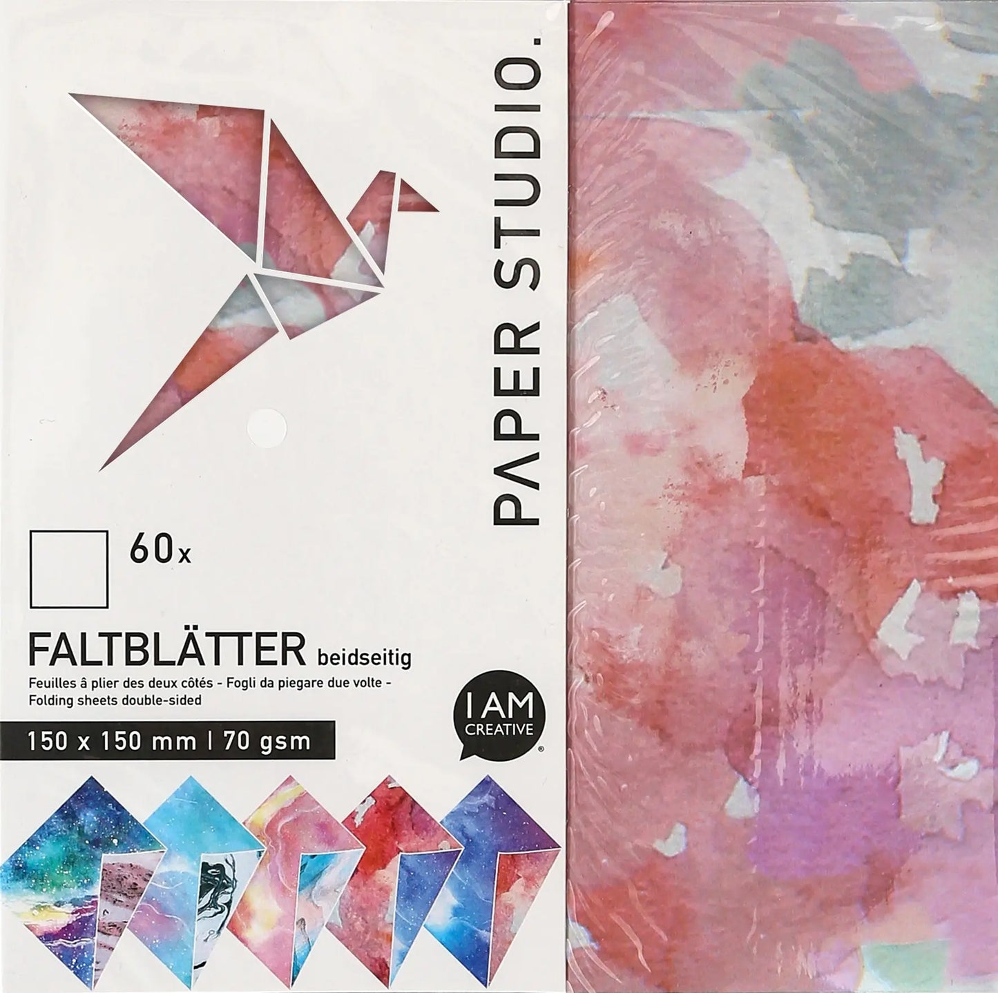 I AM CREA Faltblätter Marmor Idealshop