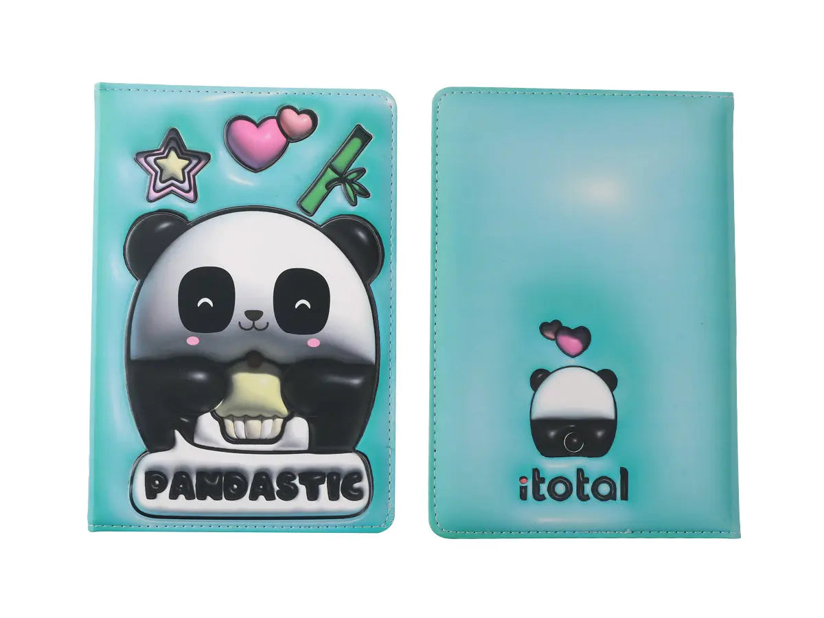 I-TOTAL Notizbuch 3D A5 XL1840W Pandastic Idealshop