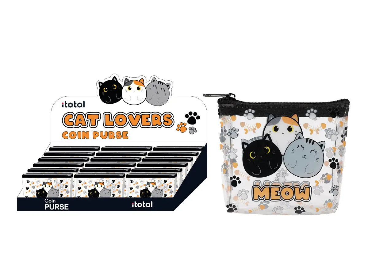 I-TOTAL Portemonnaie XL1657B Cat Idealshop