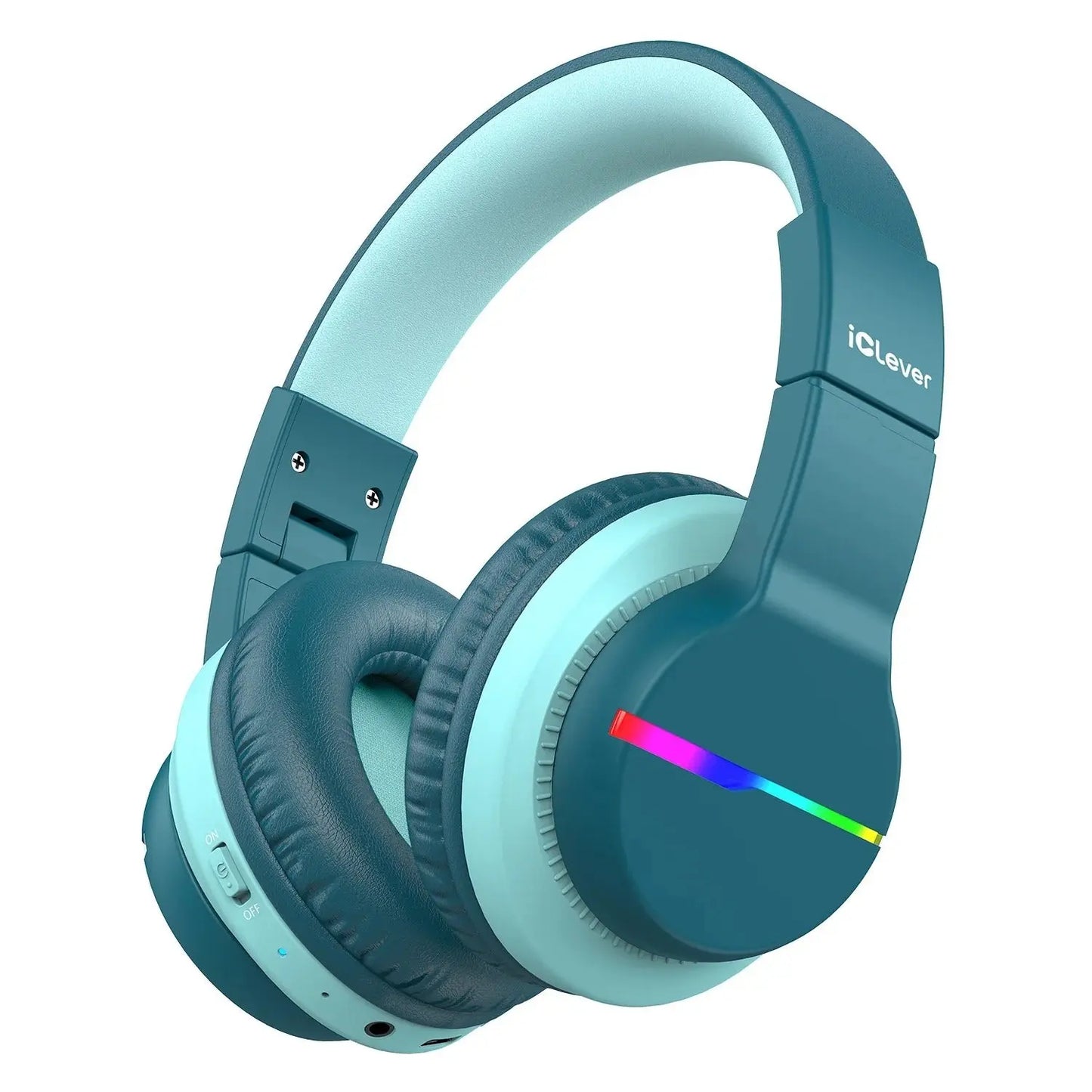 ICLEVER Kids Bluetooth Headphones C03-1702N-34 BTH12, LED, 55h, green Idealshop