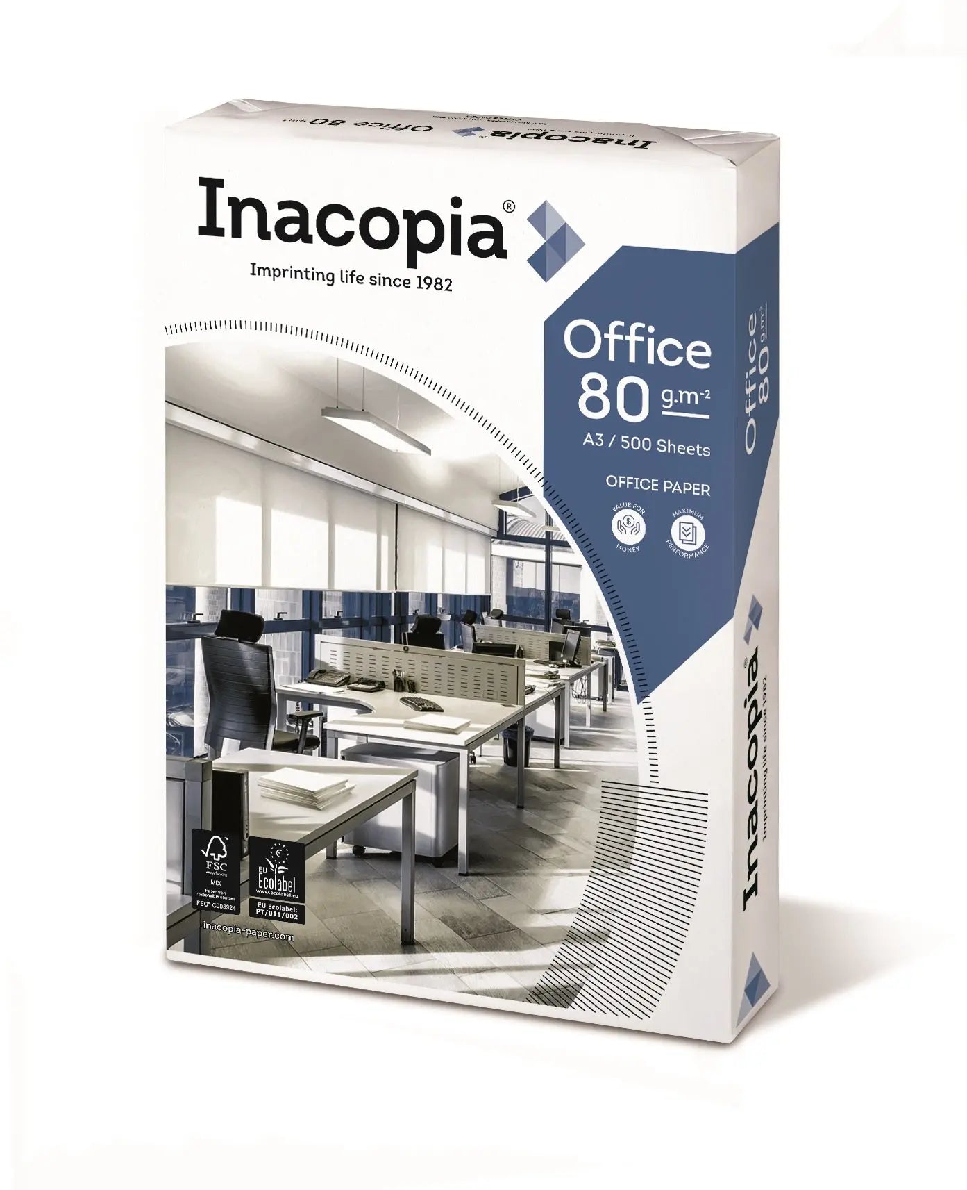 INACOPIA OFFICE Kopierpapier A3 88217718 80g, 500 Blatt Idealshop