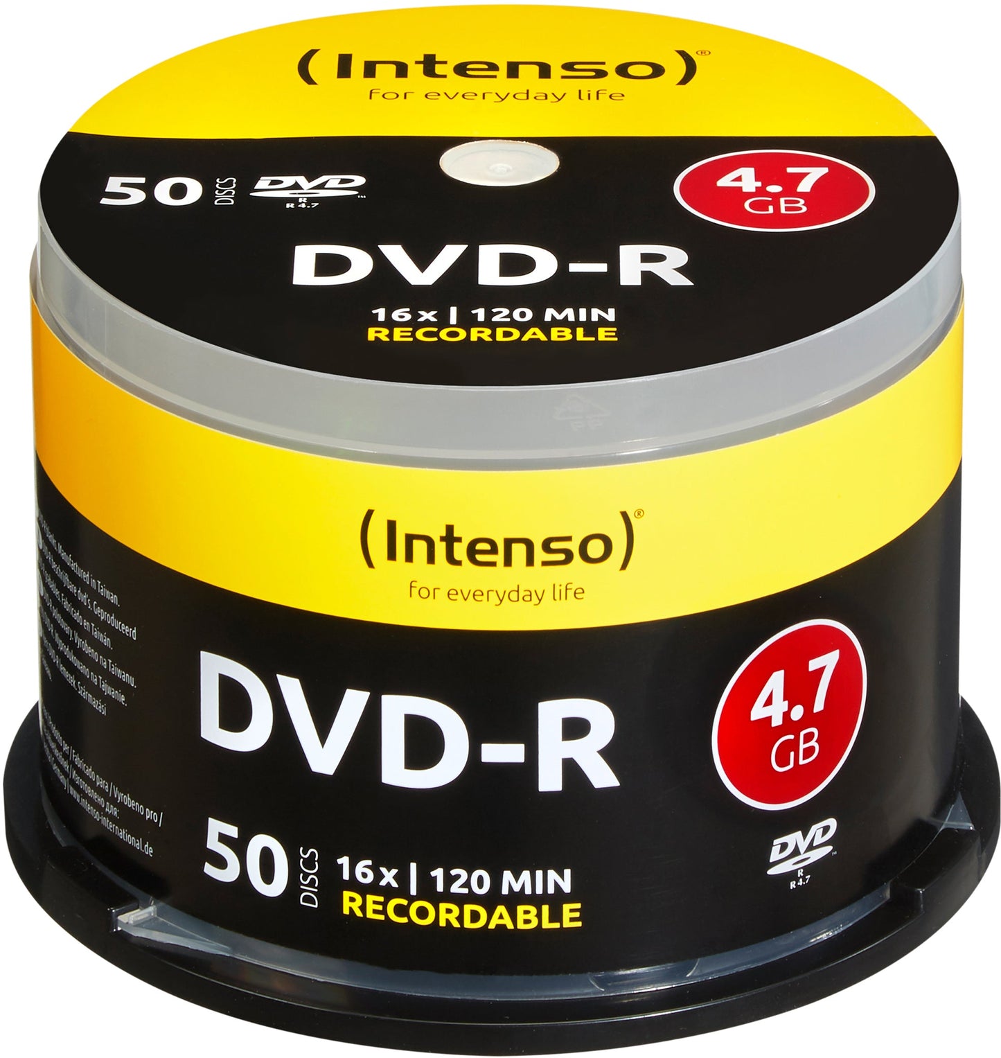 INTENSO DVD-R Cake Box 4.7GB 4101155 16x 50 Pcs Idealshop