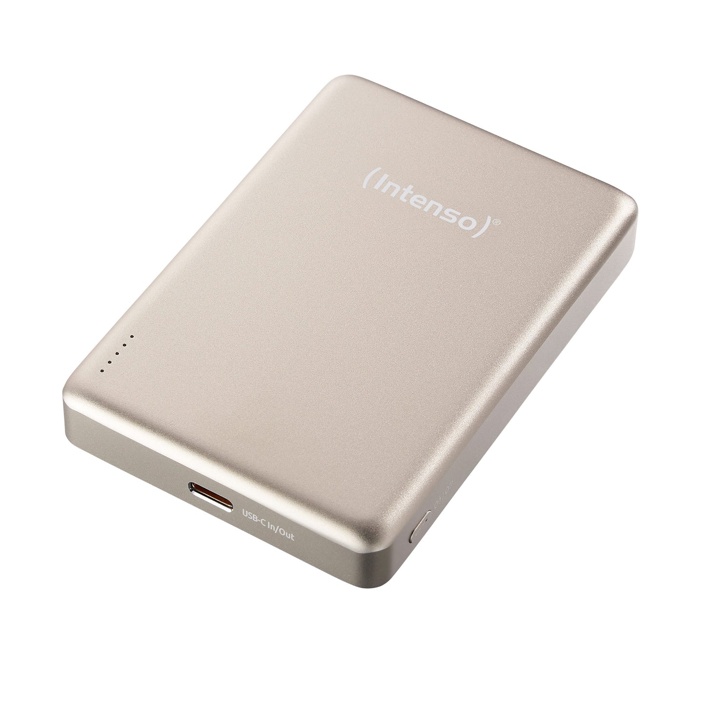 INTENSO Powerbank MW10000 10000 mAh 7344031 Magnetic Wireless champagne Idealshop