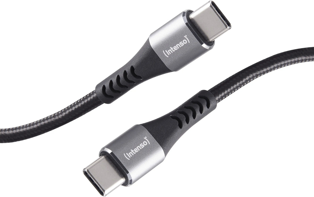 INTENSO Cable USB-C to USB C 7901000 1.5 m, Nylon black Idealshop