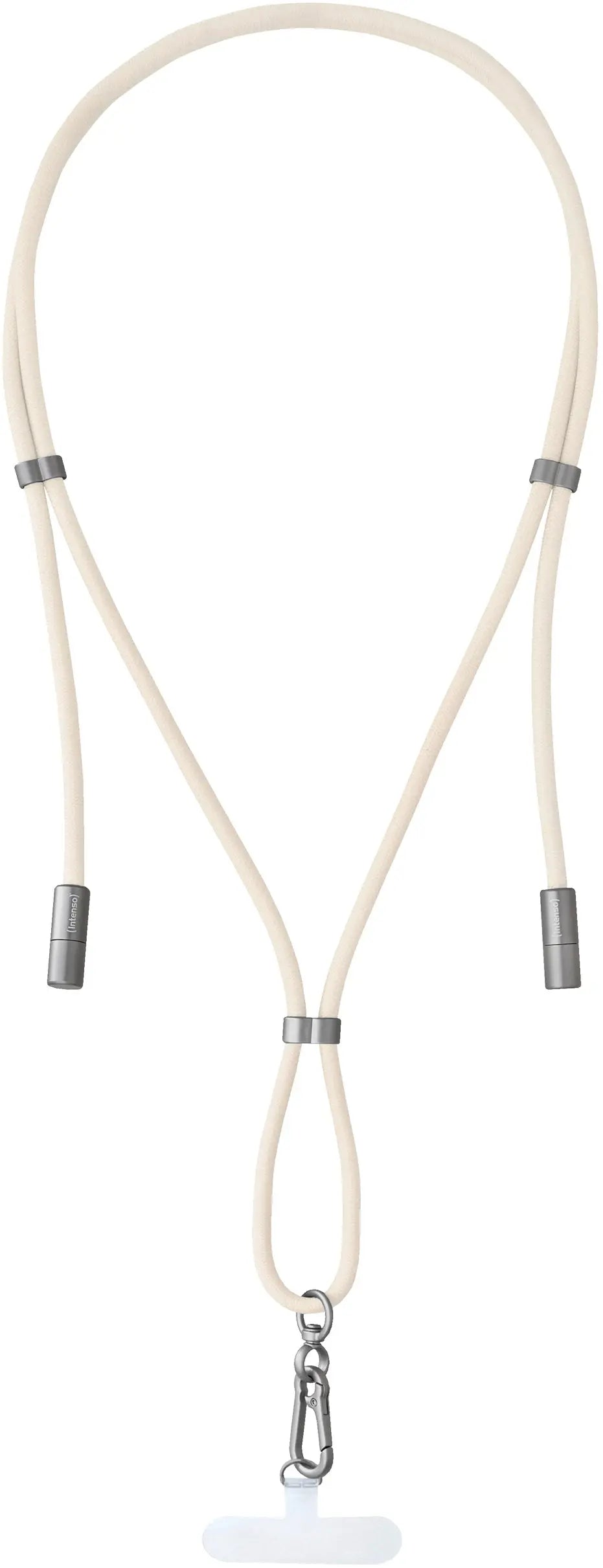 INTENSO Phone Lanyard Charg.Data Cable 7991001 2x USB-C, up to 1.65m beige Idealshop