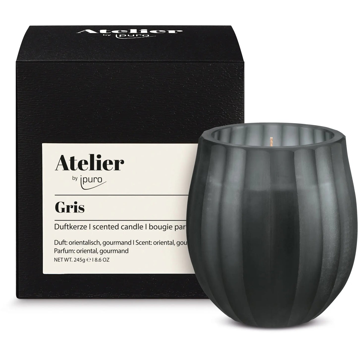 IPURO Duftkerze 245g 071.1120.00 gris Idealshop