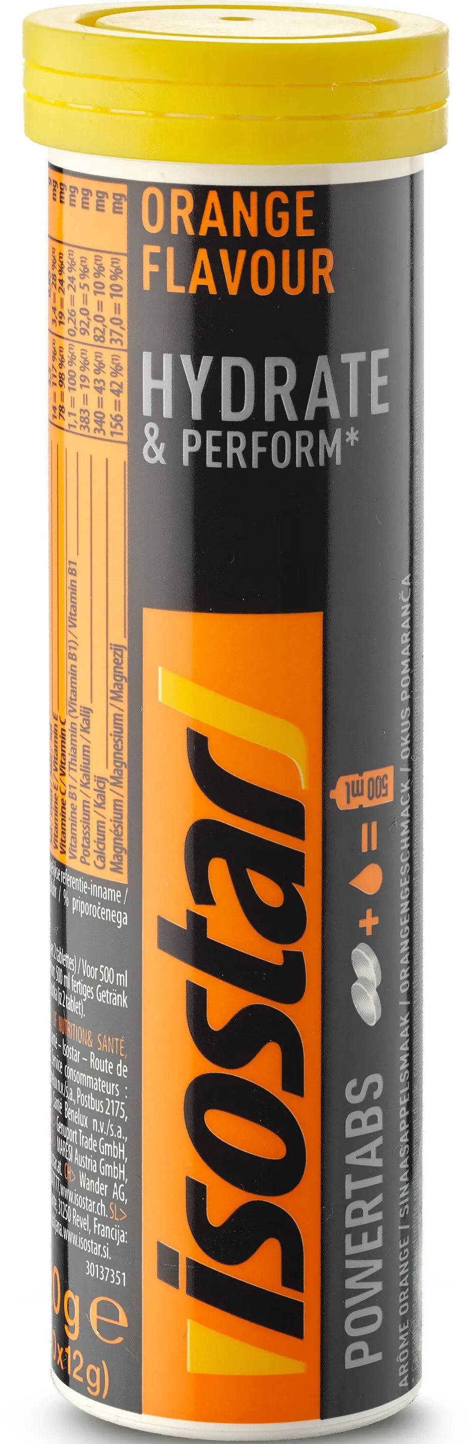 ISOSTAR Powertabs Orange 402163772 12g, 10 Stk. Idealshop