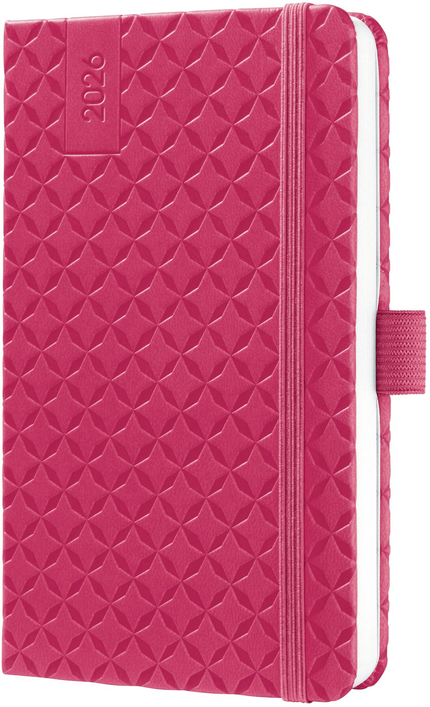 JOLIE Agenda Flair 2026 J6104 1W/2S fuchsia pink ML A6 Idealshop