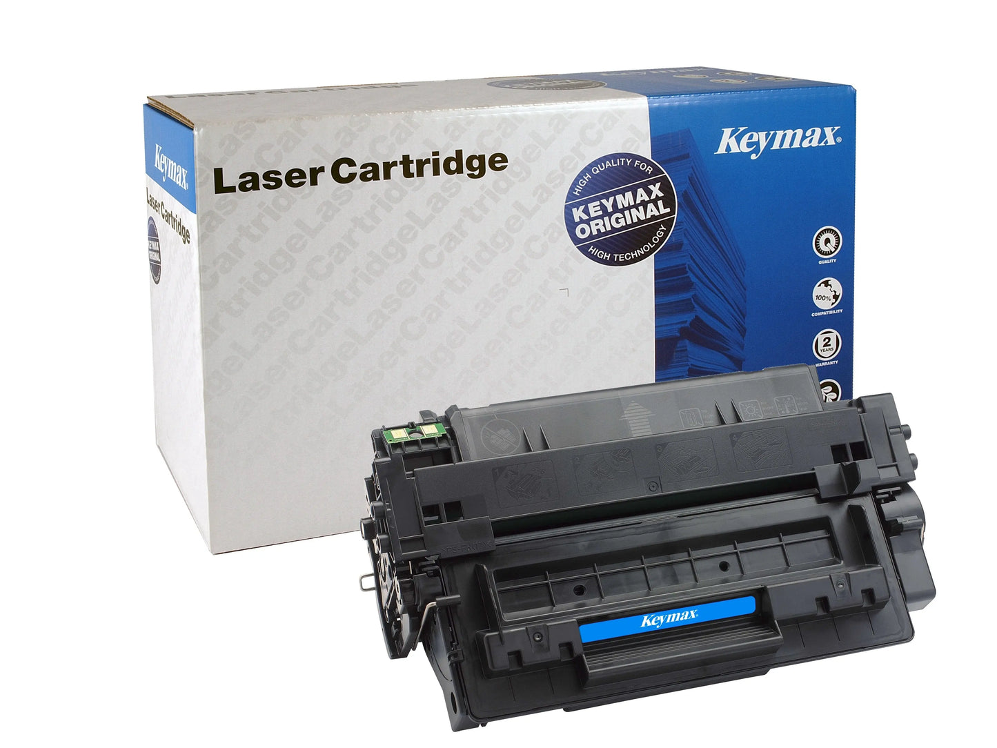 KEYMAX RMC-Toner-Modul schwarz Q7551AKEY zu HP LJ P3005 6500 Seiten Idealshop