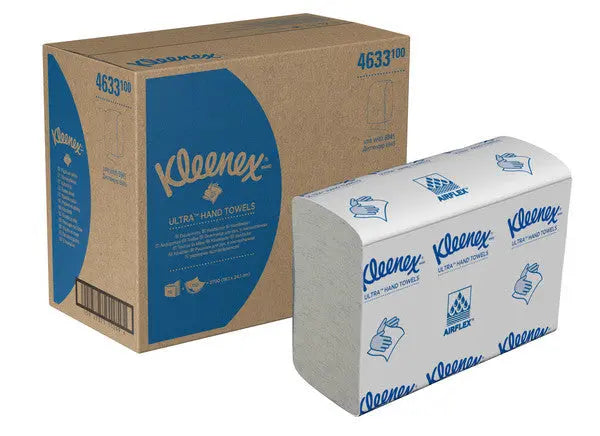 KLEENEX Falthandtuch 2lg. 24,1x19,1cm 37374 weiss, Z-Falz 18x150 Blatt Idealshop