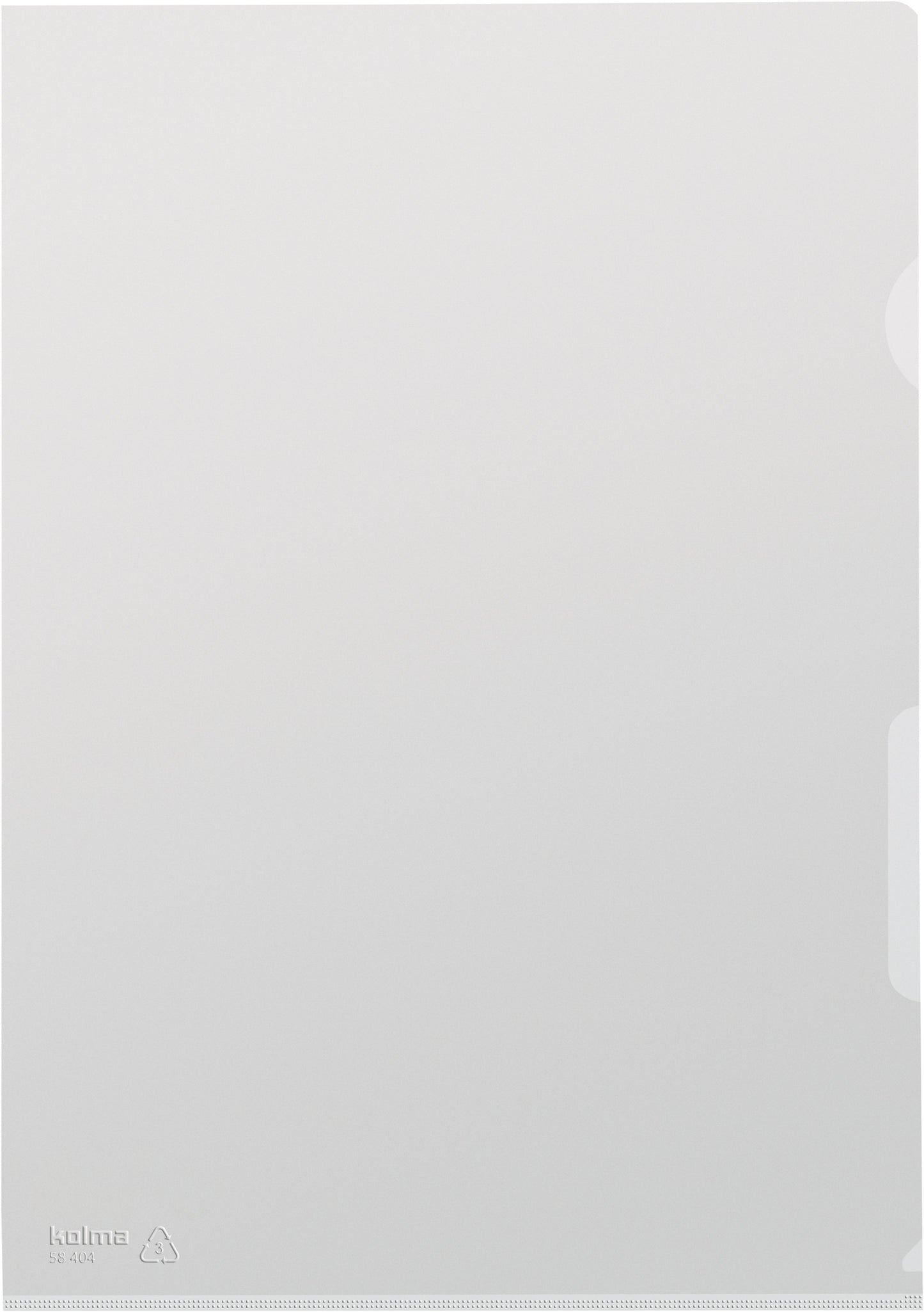 KOLMA Sichtmappe Visa Dossier A4 58.404.00 transparent 100 Stk. Idealshop