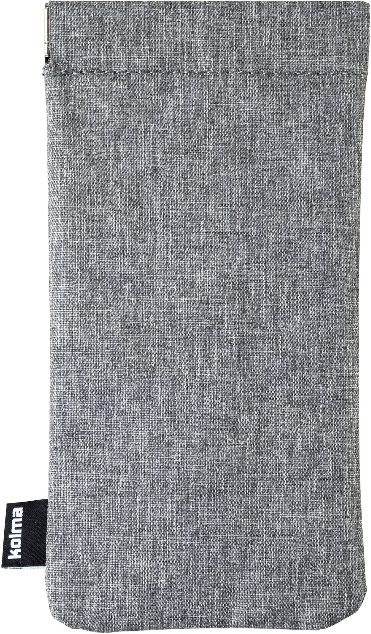 KOLMA Brillenetui RPET 14.304.03 grau rezyk. PET 18.2x9x0.6cm Idealshop