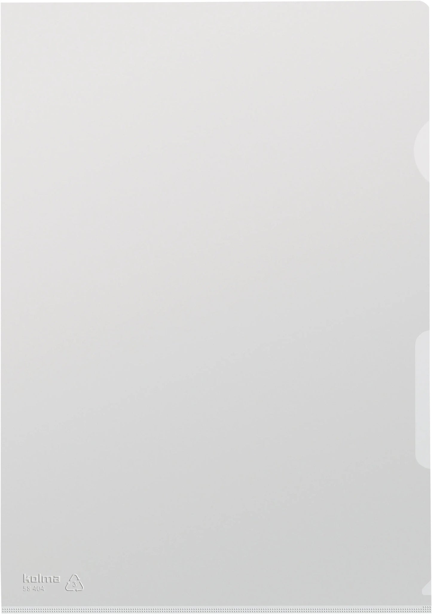 KOLMA Sichtmappe Visa Dossier A4 58.404.00 transparent 100 Stk. Idealshop