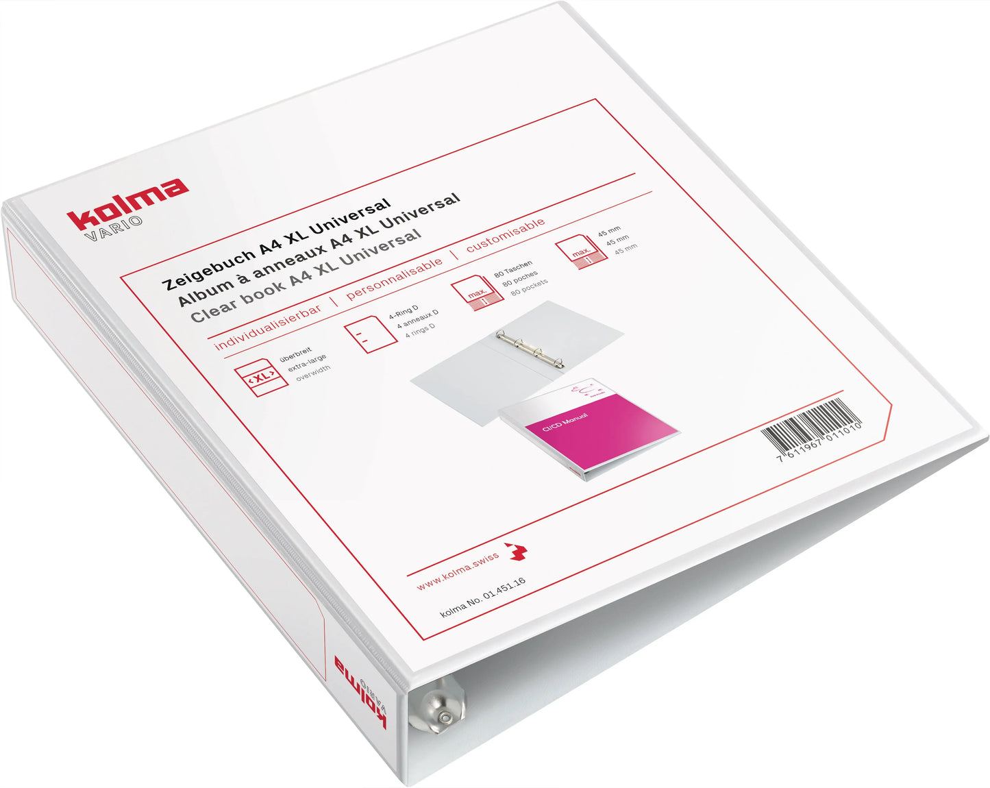 KOLMA Zeigebuch Vario XL Univ. A4 Idealshop