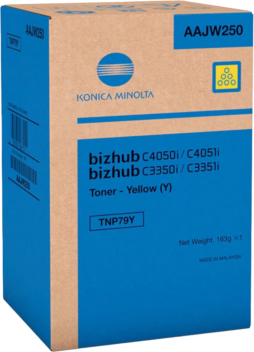 KONICA MINOLTA Toner TNP79Y yellow AAJW250 Bizhub C3350i 9000 Seiten Idealshop