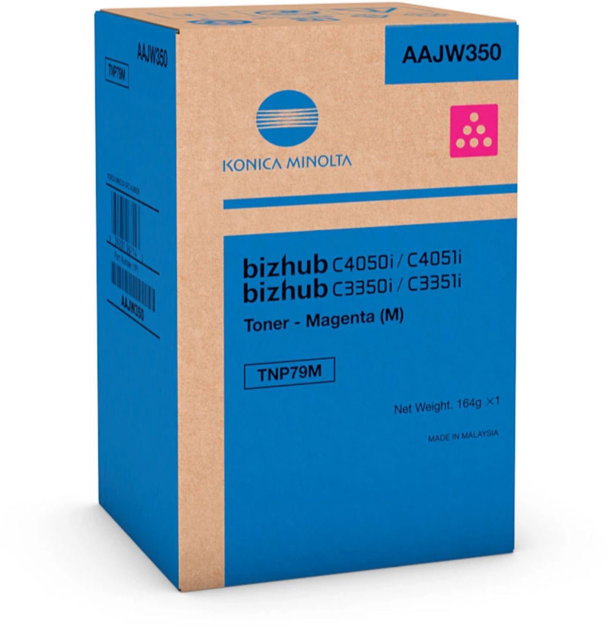 KONICA MINOLTA Toner TNP79M magenta AAJW350 Bizhub C3350i 9000 Seiten Idealshop