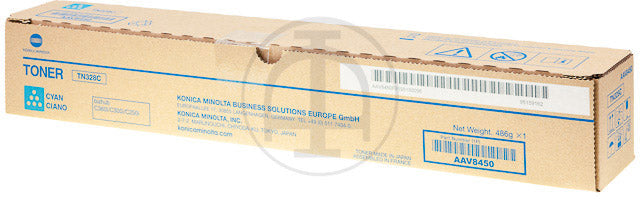 KONICA MINOLTA Toner cyan TN328C BizHub C250/300/360i 26'000 S. Idealshop