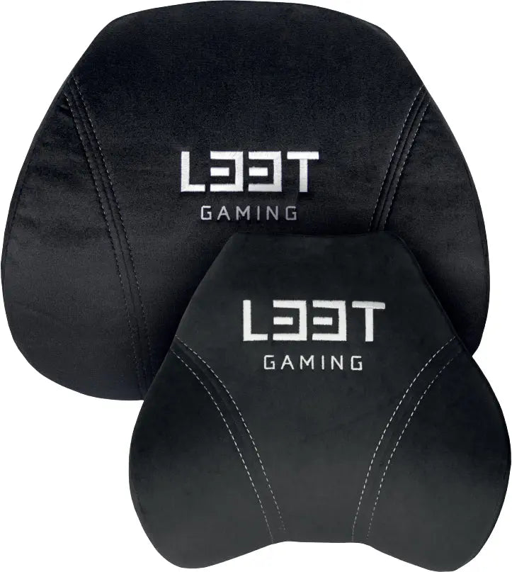 L33T Gaming Chair Cushion Set 160382 Memory Foam Velvet Idealshop