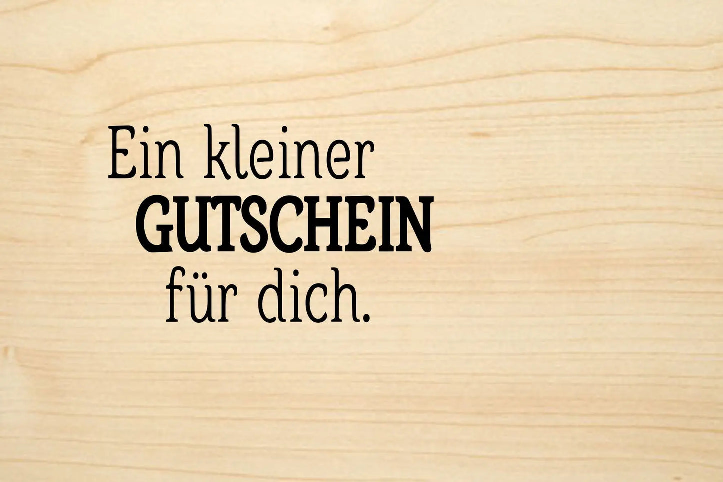 LASEREI Holzgrusskarte Idealshop