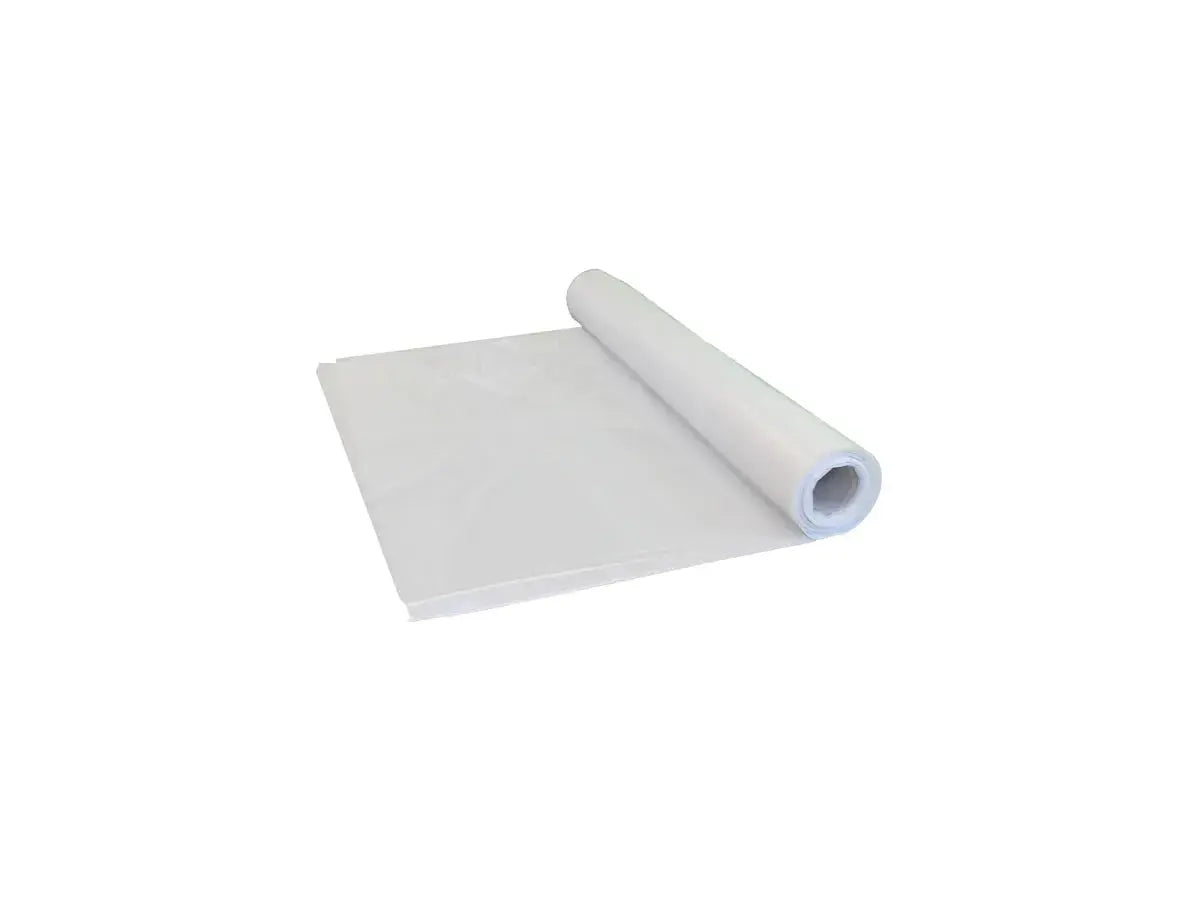 LDPE Abdeckplastik transparent, 2000mm x 50m x 0.10mm Idealshop