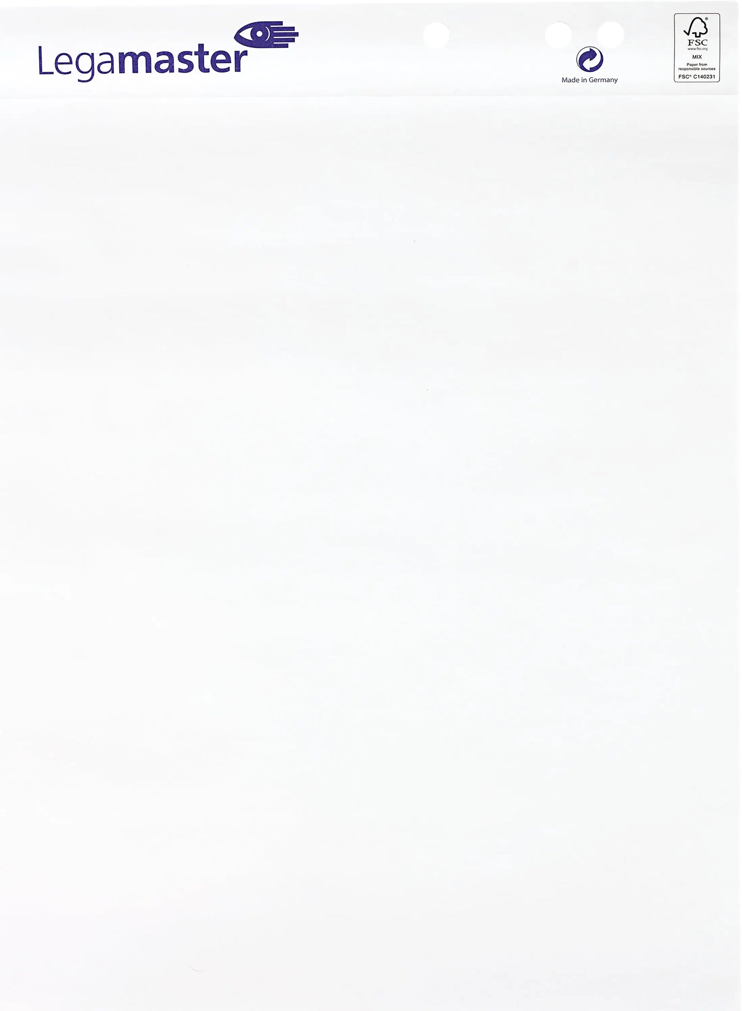 LEGAMASTE Flipchart-Papier blanko Idealshop