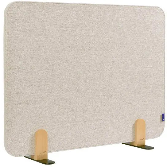 LEGAMASTER Tischtrennwand 80x60cm 7-209833 ELEMENTS, beige, Standfuss Idealshop