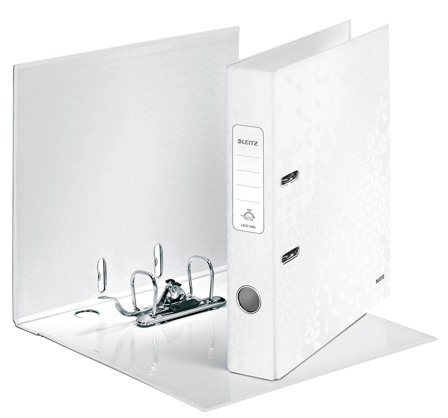 LEITZ Ordner WOW 180° 5.2cm 1006-00-01 perl weiss A4 Idealshop