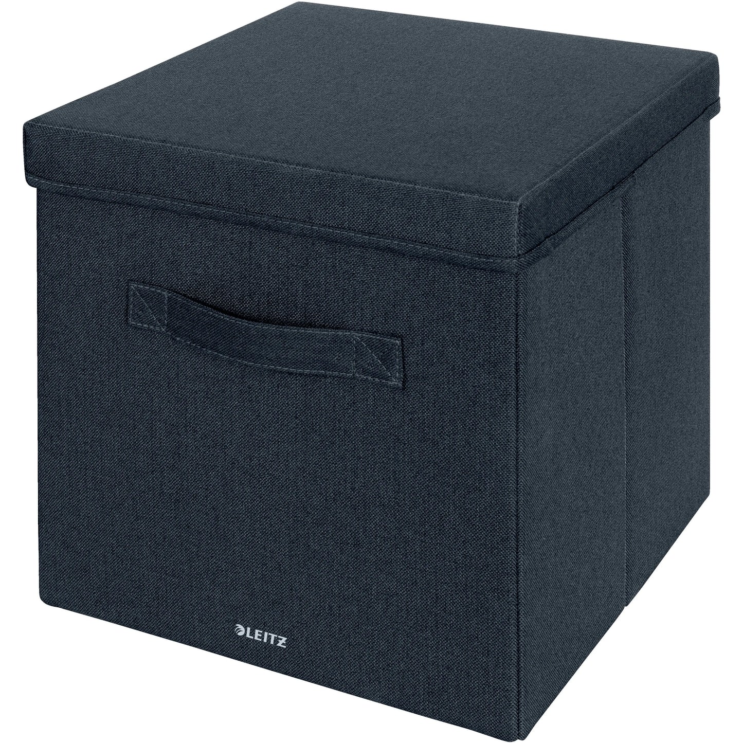LEITZ Aufbewahrungsbox mit Deckel 6145-00-89 samtgrau 2 Stk. 33x32.5x38cm Idealshop