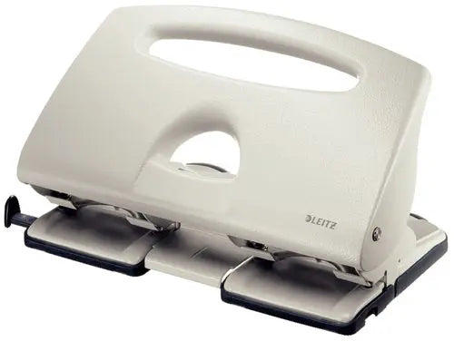 LEITZ Doppellocher 4/4.0mm 51320085 grau, 40 Blatt A6-A4 Idealshop