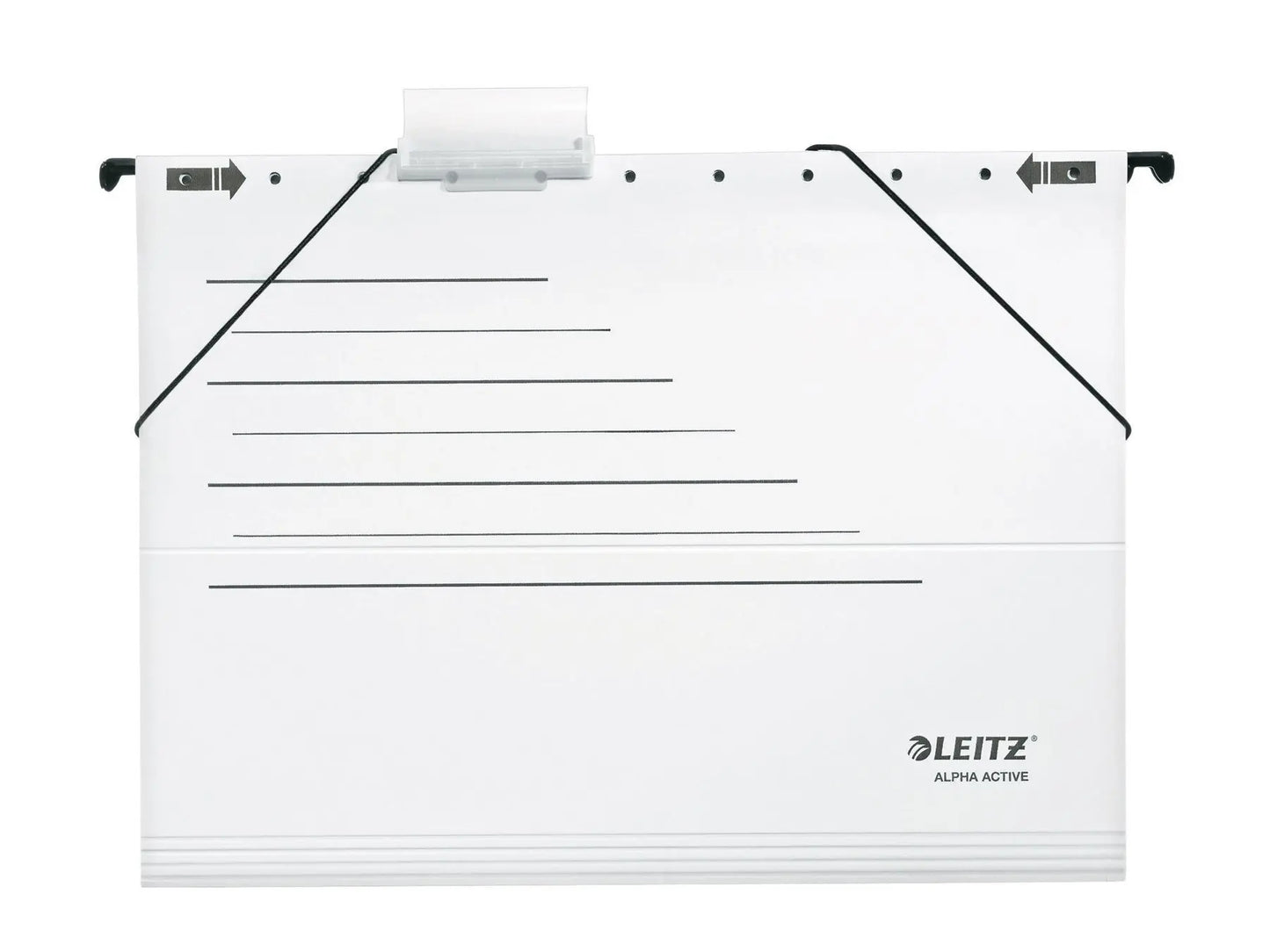 LEITZ Hängemappe Alpha Active A4 19253001 weiss 26cm 5 Stück Idealshop
