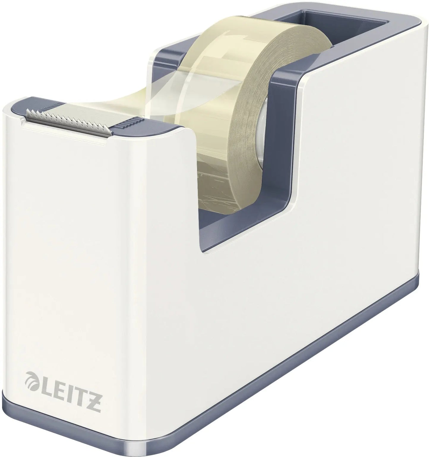 LEITZ Klebebandabroller WOW 19mmx33m 53641001 weiss/grau Idealshop