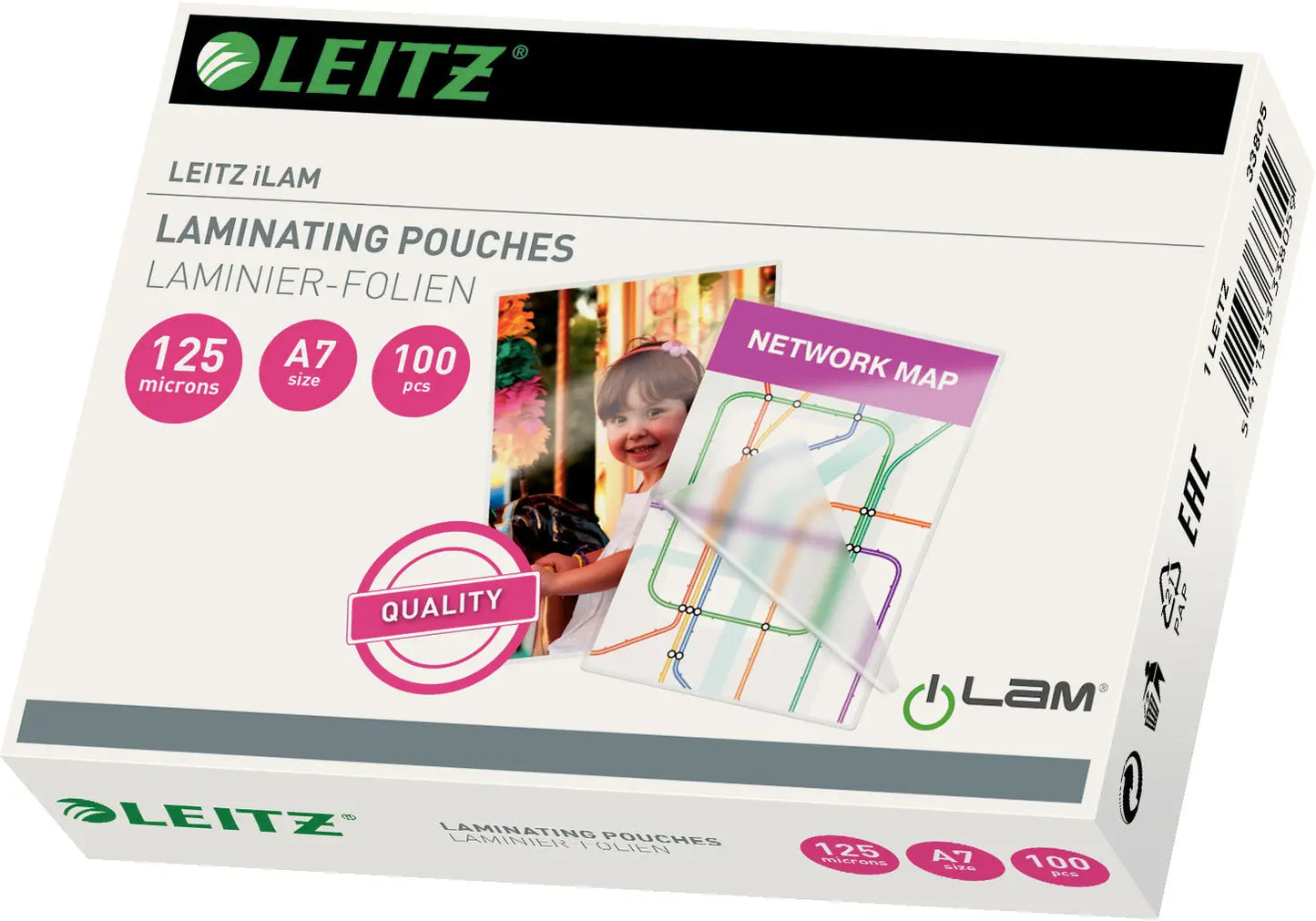 LEITZ Laminiertasche A7 Idealshop