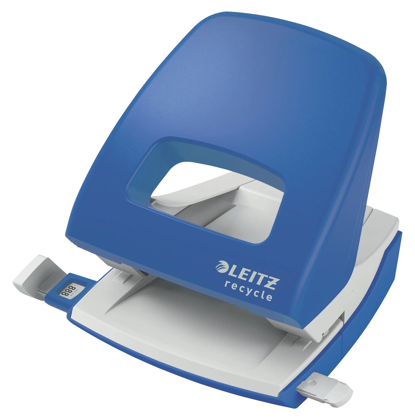 LEITZ Locher NeXXt Recycle 5003-00-35 blau, CO2 neutral 30 Blatt Idealshop