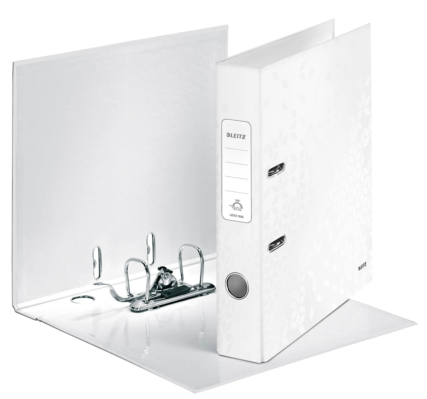 LEITZ Ordner WOW 180° 5.2cm 1006-00-01 perl weiss A4 Idealshop