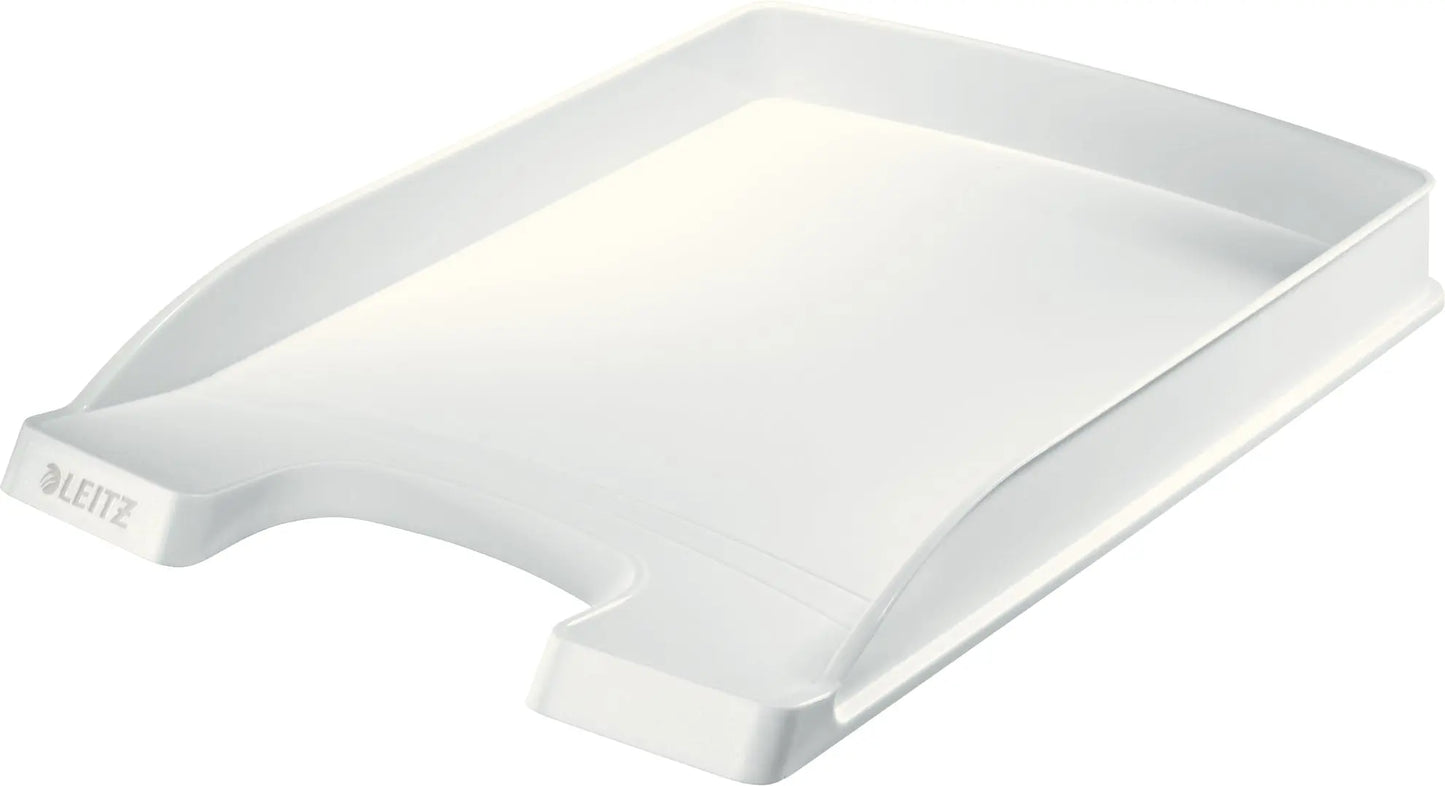 LEITZ Plus Briefkorb, flach A4 52370001 weiss Idealshop