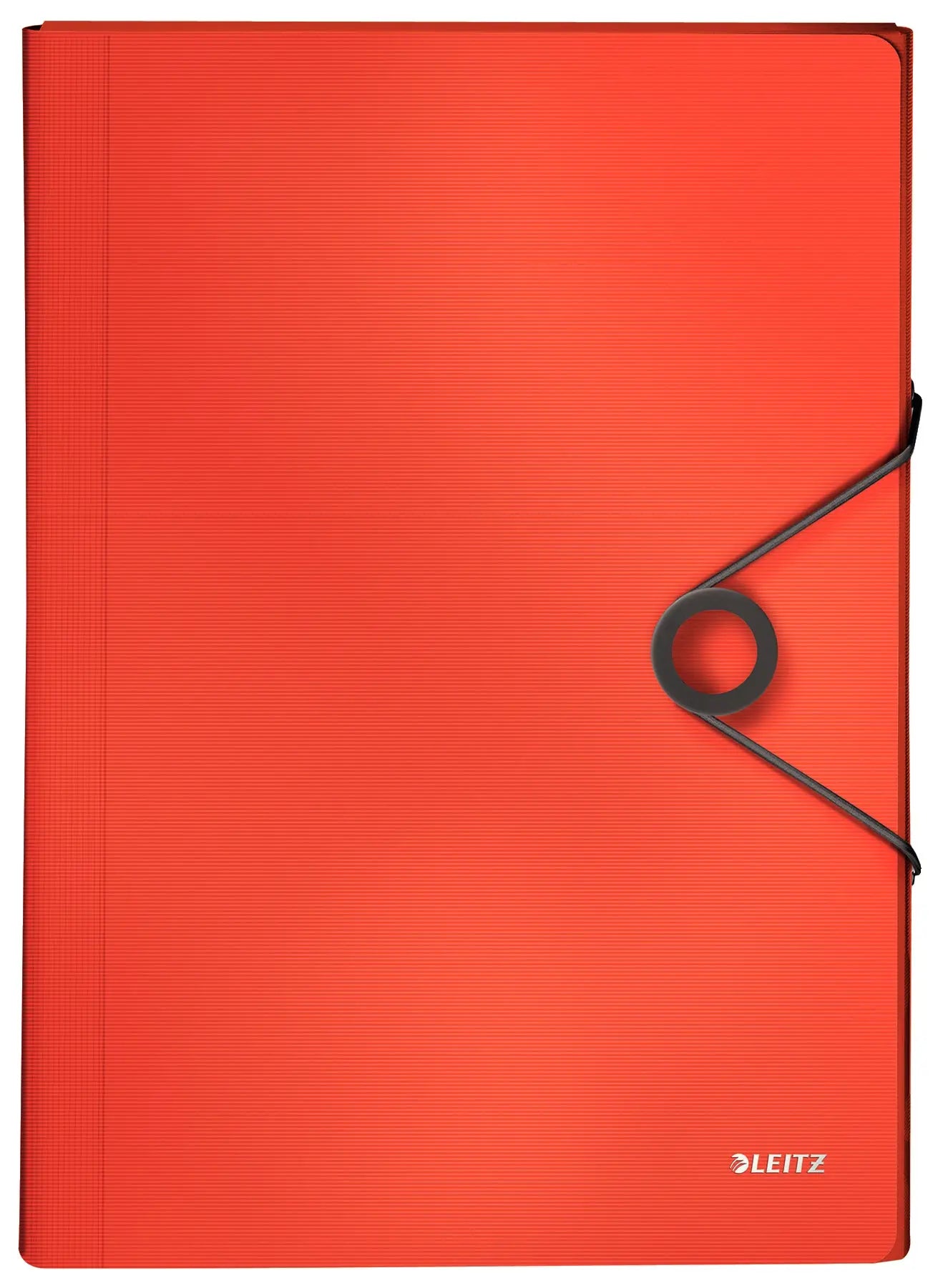LEITZ Projektmappe Solid PP A4 45791020 hellrot 6 Fächer Idealshop