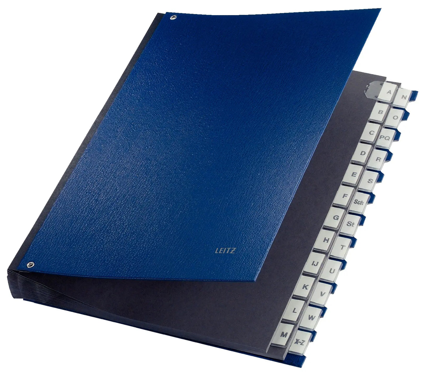 LEITZ Pultordner PP A-Z 59240035 blau 24 Fächer Idealshop