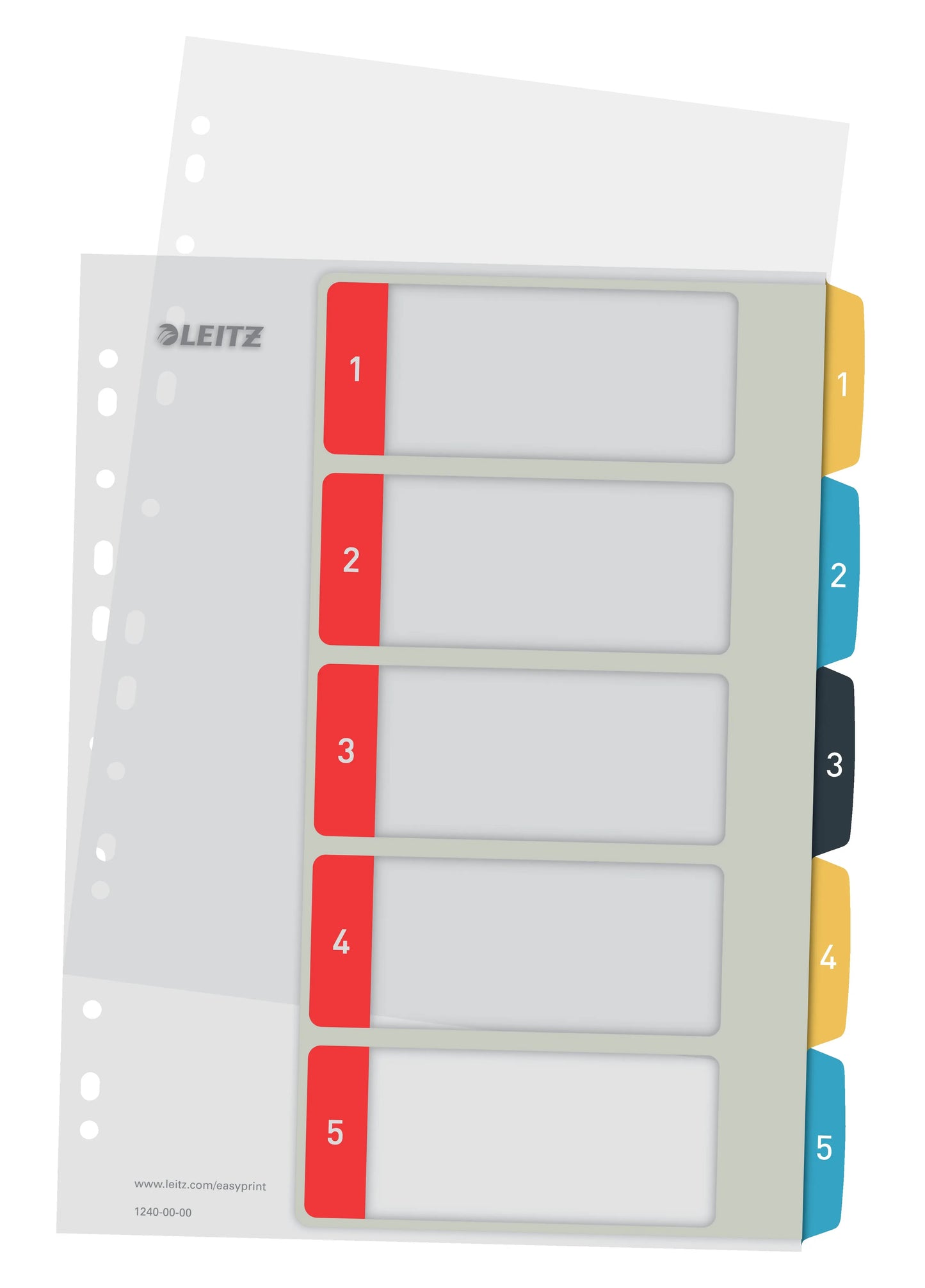 LEITZ Register Cosy PP multicolor A4 Idealshop